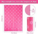 Biodegradable Dog Waste Bags with Holder - 240 Count