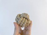 Eco-Friendly Hemp Rope Dog Chew Toy Ball