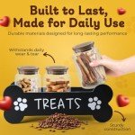 Furry Tails Co Dog Treat Storage Set