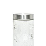 Maxwell Collection Clear Glass Paw Relief Canister