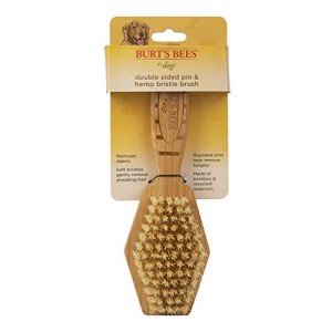 Burt's Bees Double-Sided Dog Brush for Shedding