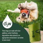 Biodegradable Dog Poop Bags with Holder - 360 Count