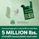 Lavender Scented Leakproof Dog Poop Bags with Handles