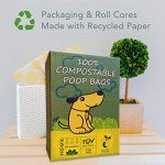 Eco-Friendly Compostable Dog Poop Bags – 240 Count