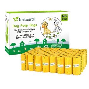 Biodegradable Dog Poop Bags - 600 Count Rolls