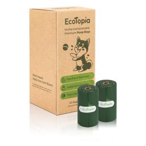 Thicker Biodegradable Dog Poop Bags - 120 Count