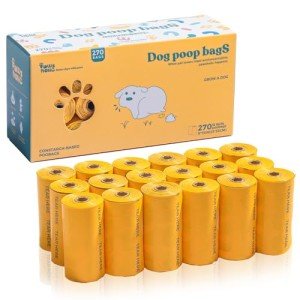 Biodegradable Leak-Proof Dog Poop Bags - 270 Count