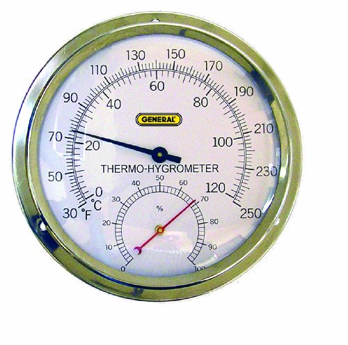 High-Temperature Analog Thermo-Hygrometer by General Tools