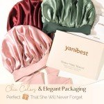 Blush Pink Double Layer Satin Sleep Bonnet