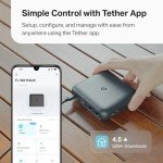 Portable Wi-Fi 6 Travel Router for Easy Sharing