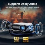 Google TV Smart Projector with 4K UHD & Dolby Sound
