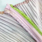 Pink Pleated Maxi Dress with Cowl Neck
