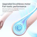 Hands-Free Bladeless Neck Fan - Pink