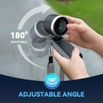 Portable Turbo Hand Fan - 12-Hour Battery Life