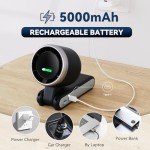 Portable Turbo Hand Fan - 12-Hour Battery Life