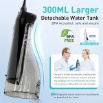 COSLUS Portable Cordless Water Dental Flosser