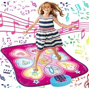 LED Dance Mat with Music and Challenge Levels