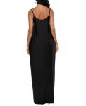 Chic Black Maxi Dress for Summer Beach Wear