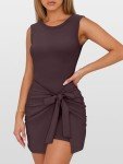 ANRABESS Women's Summer Tennis Dress with Shorts