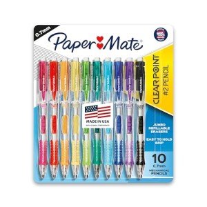 Clearpoint Mechanical Pencils 0.7mm - 10 Count