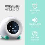 LittleHippo Mella: Kids Sleep Trainer & Night Light