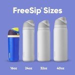 Owala Kids 16oz Insulated Stainless Steel Water Bottle