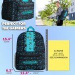 Blue Minecraft Backpack for Boys and Teens