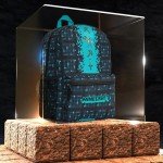 Blue Minecraft Backpack for Boys and Teens