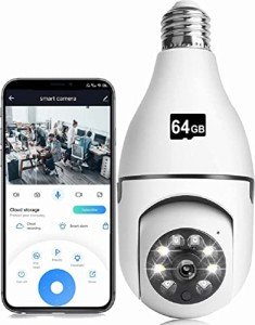1080P Wireless Light Bulb Security Camera