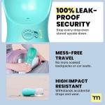 Portable Dog Water Bottle with Food Dispenser