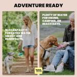 Portable Dog Water Bottle with Food Dispenser