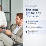 TRAVANDO Men's AirTag Wallet with Money Clip