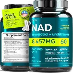 Extra Strength NAD Supplement for Energy & Longevity