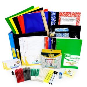 Ultimate Back to School Supply Box - 62 Pieces