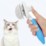 Self-Cleaning Slicker Brush for Cats and Dogs