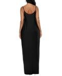 Chic Black Maxi Dress for Summer Beach Wear