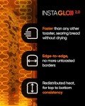 Smart Touchscreen Toaster with InstaGLO Technology