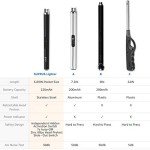 Rechargeable USB Electric Lighter with LED Indicator