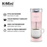 Keurig K-Mini Coffee Maker in Dusty Rose