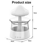 Mushroom Design Rain Humidifier with Soothing Sounds
