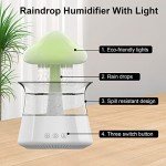 Mushroom Design Rain Humidifier with Soothing Sounds
