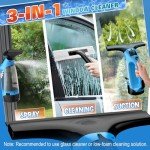 Cordless 3-in-1 Window Vacuum Cleaner - Blue