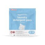 Amazon Basics Hypoallergenic Laundry Detergent Pacs, 120 Count