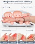 CINCOM Cordless Hand Massager with Heat & Compression