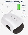 CINCOM Cordless Hand Massager with Heat & Compression