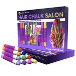 Vibrant Hair Chalk Kit for Creative Kids