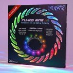 Colorful LED Flying Ring - Fun for Kids