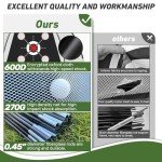 KLAODOT 10x7FT Golf Net and Practice Mat