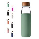 Veegoal 25 Oz BPA-Free Glass Water Bottle