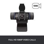 Logitech C920S Full HD Webcam with Stereo Audio